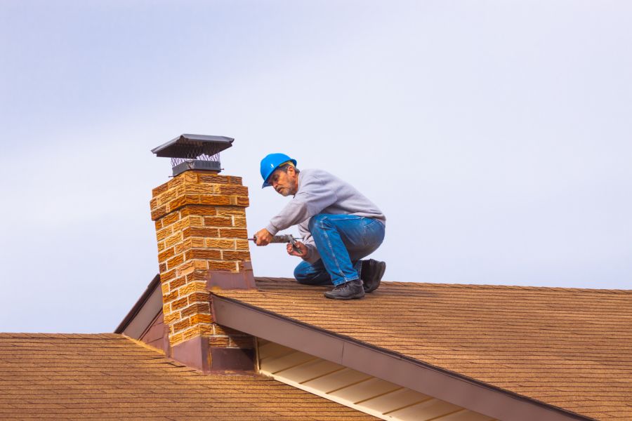 Chimney Services by Damp-Away Corp.